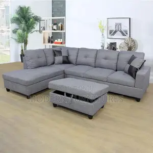 3-Piece Sectional Set Include Three-Seater Couch With Chaise