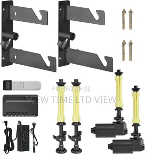 2 Roller Motorized Electric Wall Ceiling Mount Background