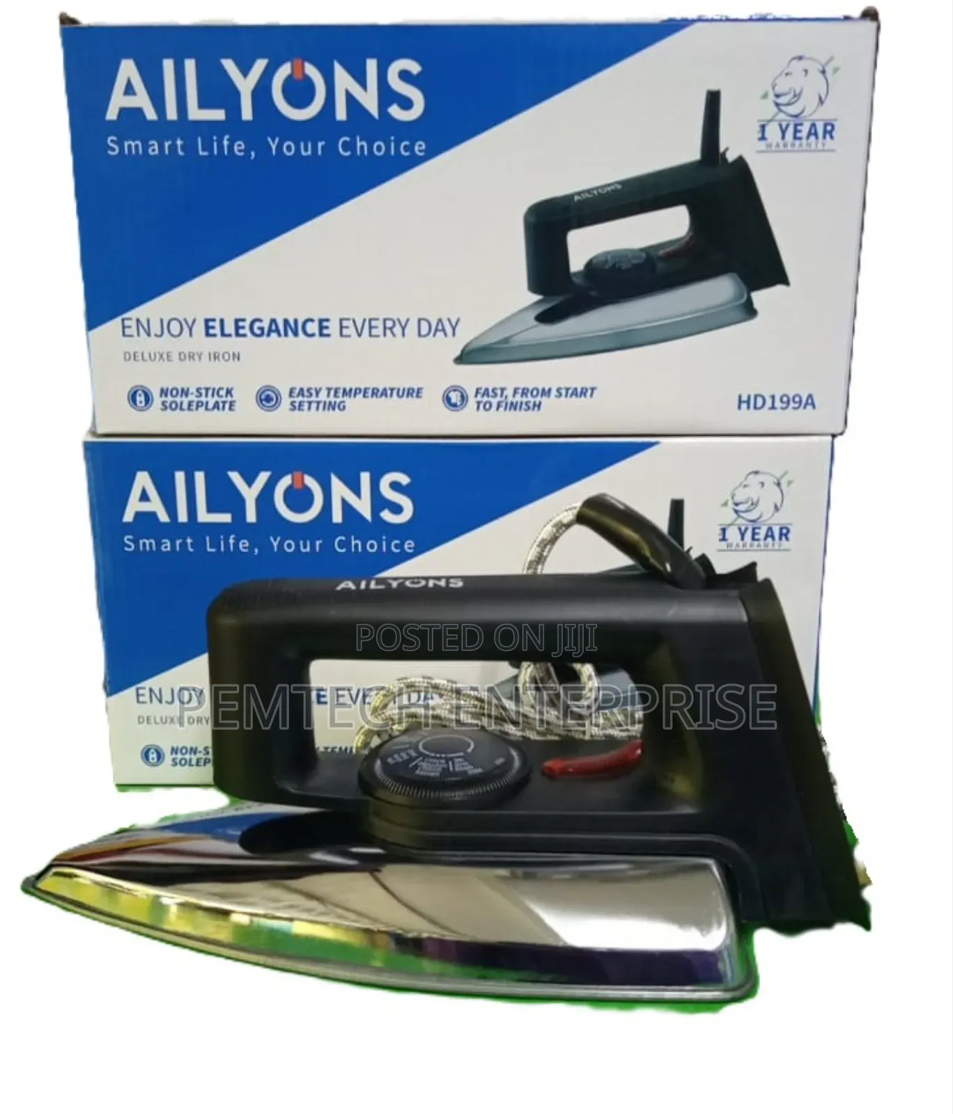 Ailyons HD199A Dry Iron
