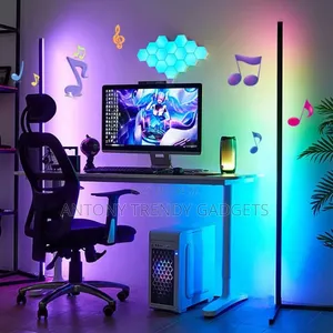 65 Inch Corner Lamp With Music Sync