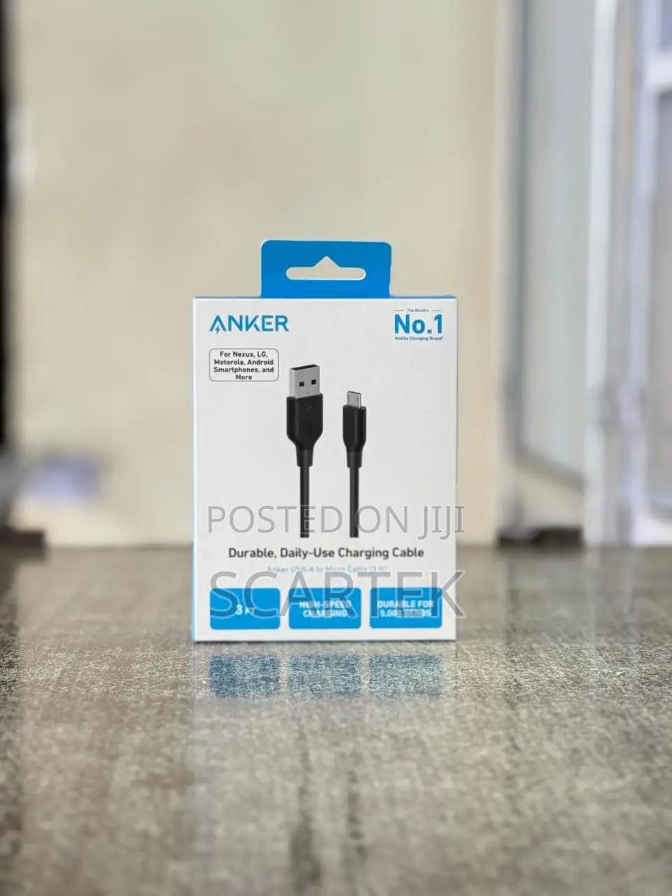 Anker USB-A to Micro Cable 3ft