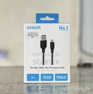 Anker USB-A to Micro Cable 3ft