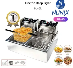 Nunix DF-6D 12L Electric Deep Fryer