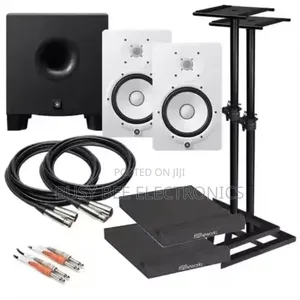 Hs 8subwoofer ,Hs Monitor Pair Plus Monitort Stands