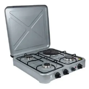 Nunix 3 Gas and 1 Electric Cooker