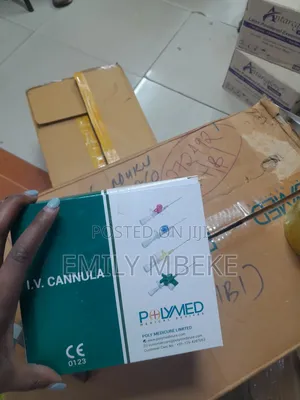 Iv Cannula With Injection Port Wings