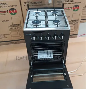 Cooker 4burner Volsmart Full Gas Auto Ignition.