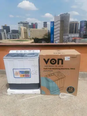 10kg Von Twin Tub Washing Machine