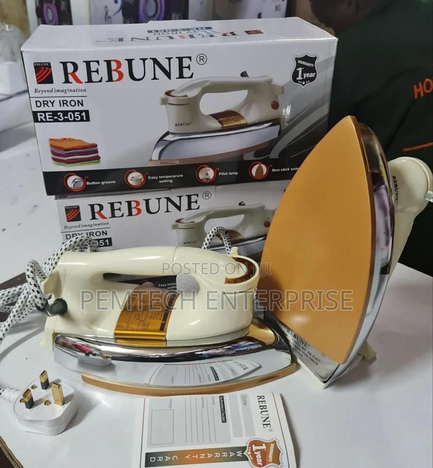051 Rebune Dry Iron Box