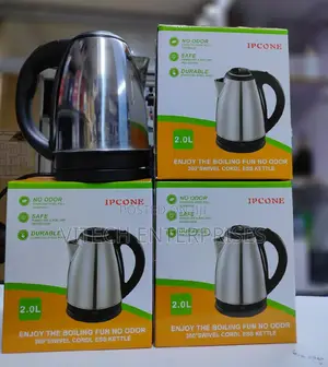 IPCONE Cordless Electric Kettle-Silver 2LITRES