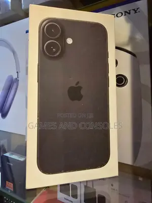 New Apple iPhone 16 128 GB Black