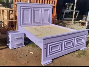 Shiny White Modern Beds 5 by 6
