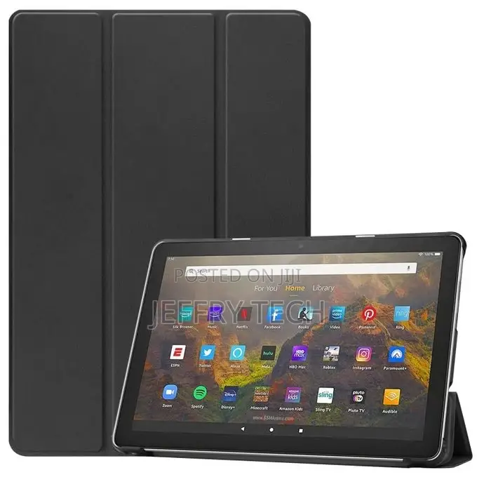For Amazon Fire HD 10 (2021) Custer Texture Leather Case