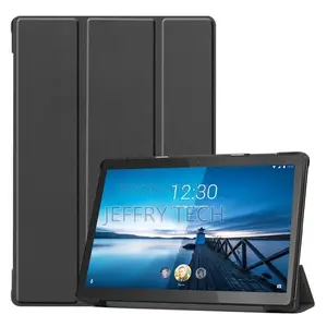 For Lenovo M10 FHD REL TB-X605FC Custer Pattern PU Case