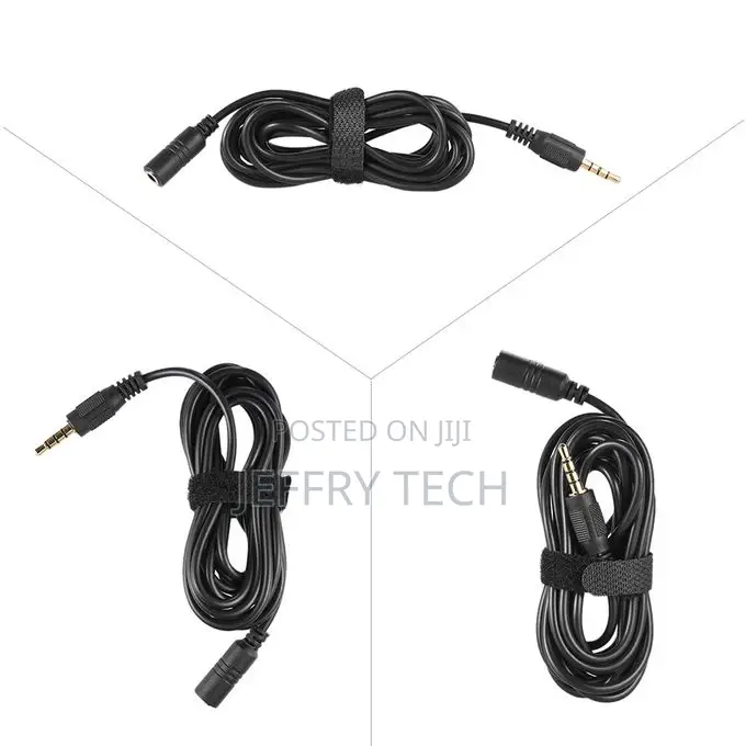2m Extension Cable for Cellphone Smartphone Mic Microphone