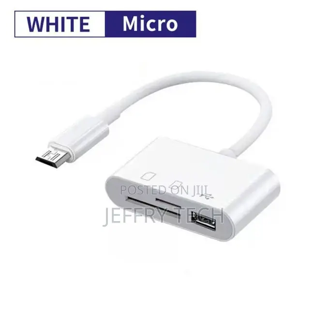 In 1 Type-C Adapter TF SD Memory Card Reader OTG Adpter For