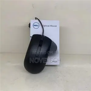 Dell Ms116 Optical USB 1000 DPI Scroll Wheel Mouse - Black