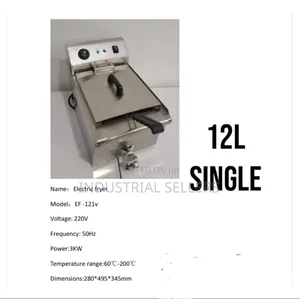 12l Single Deep Fryer Restocked