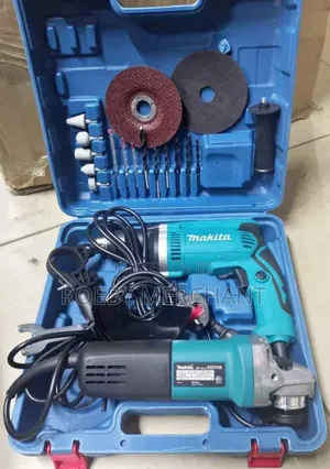 Combo Makita Drill + Grinder Set