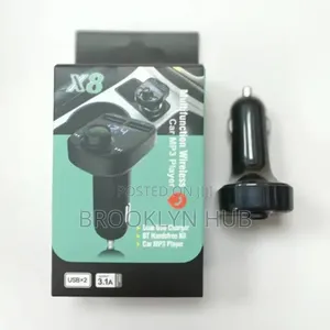 Bluetooth Car Modulator (With Two Usb Charging Slots)