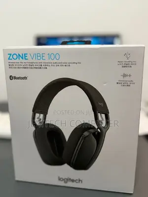 Logitech Zone Vibe 100 Headphones^ Logitech Zone Vibe 100