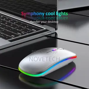 Bluetooth Rechargeable Wireless Mouse Mice for PC Laptop