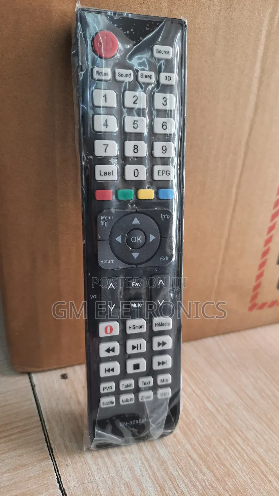 Remote Fit for Hisense TV With Netflix Youtube 3D Keys