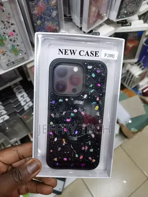 iPhone 15 Pro 6.1" Magnetic Glitter Case Luxury Plating Blin