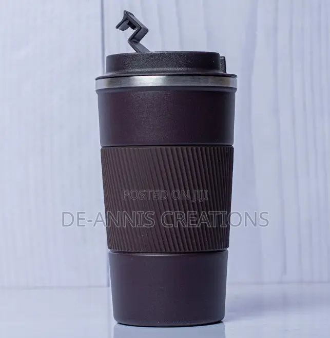 Black Insulated Thermal Mugs