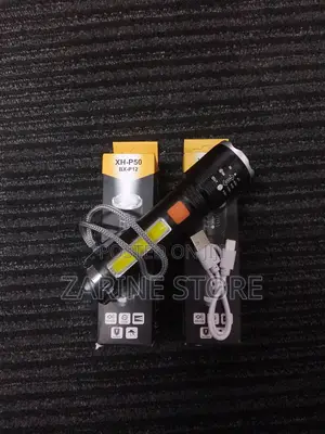 Rechargeable P50 Zooming Torch Flashlight