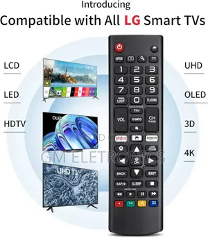 Lg Smart Tv Remote-LCD LED HDTV Uhd Oled 3D Tv+Batteries