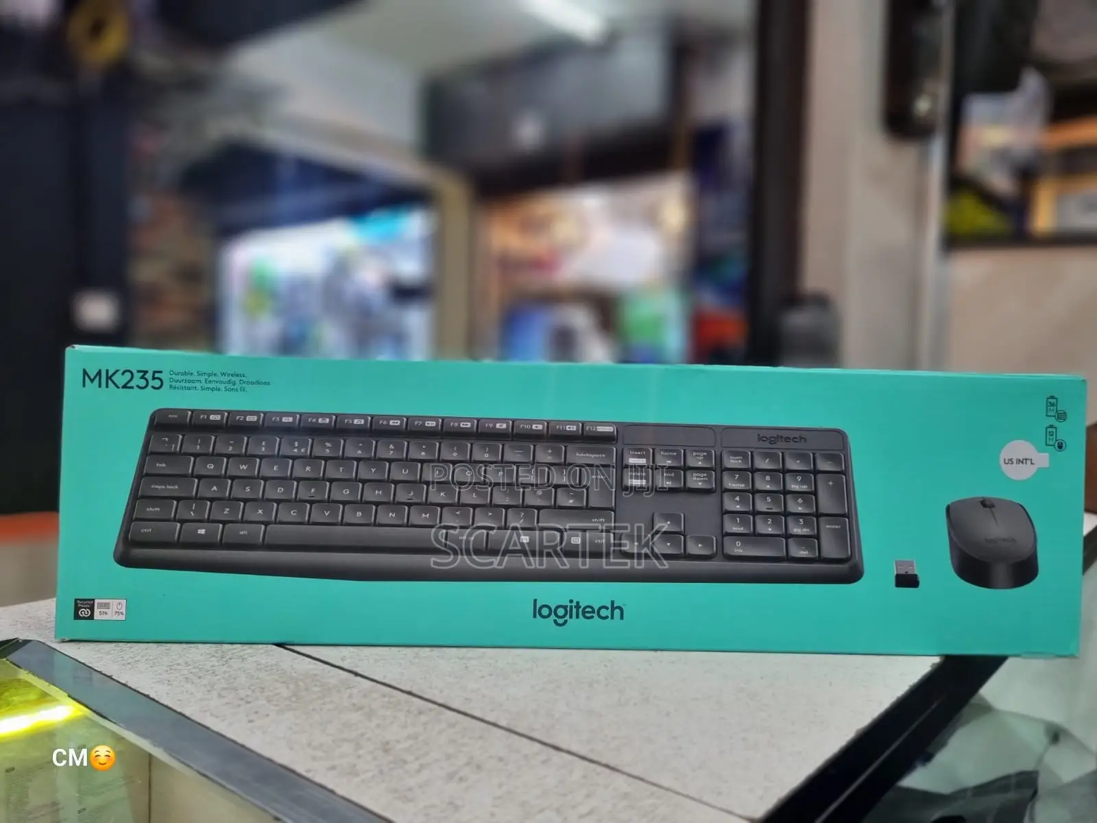 Logitech Mk235 Wireless Keyboard and Mouse Combo