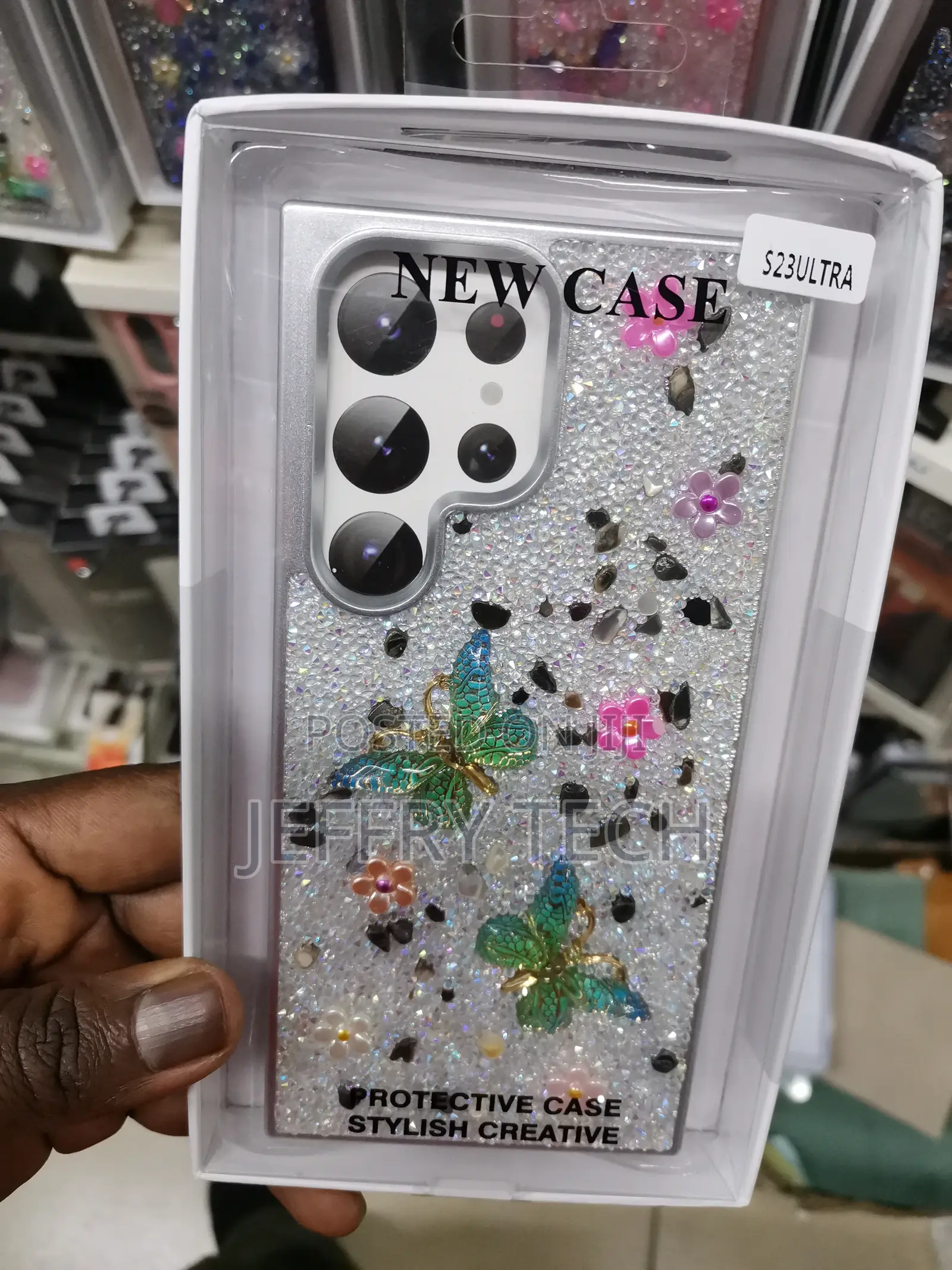 Case for Samsung Galaxy S23 Ultra Case 6.8''glitter Bling Fo