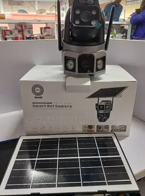Solar Battery 4G Simcard Dual Lens Screens Solar Camera