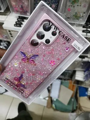 Designed for Samsung Galaxy S23 Ultra Glitter Case, Soft TPU