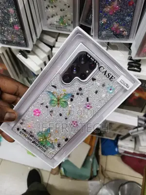 Galaxy S22 Ultra Case, Slim Fit Glitter Sparkly Case