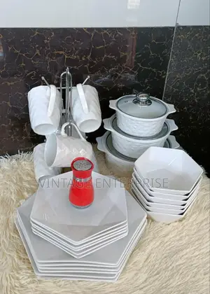 31pcs Hexagonal Dinner Set