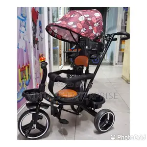 Baby Tricycle With Pusher