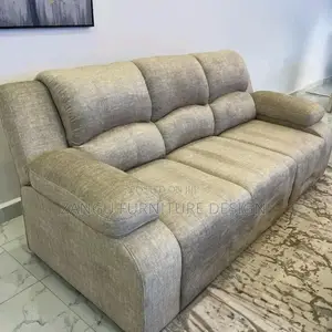 3-Seater Fancy Sofa Semi-Recliner
