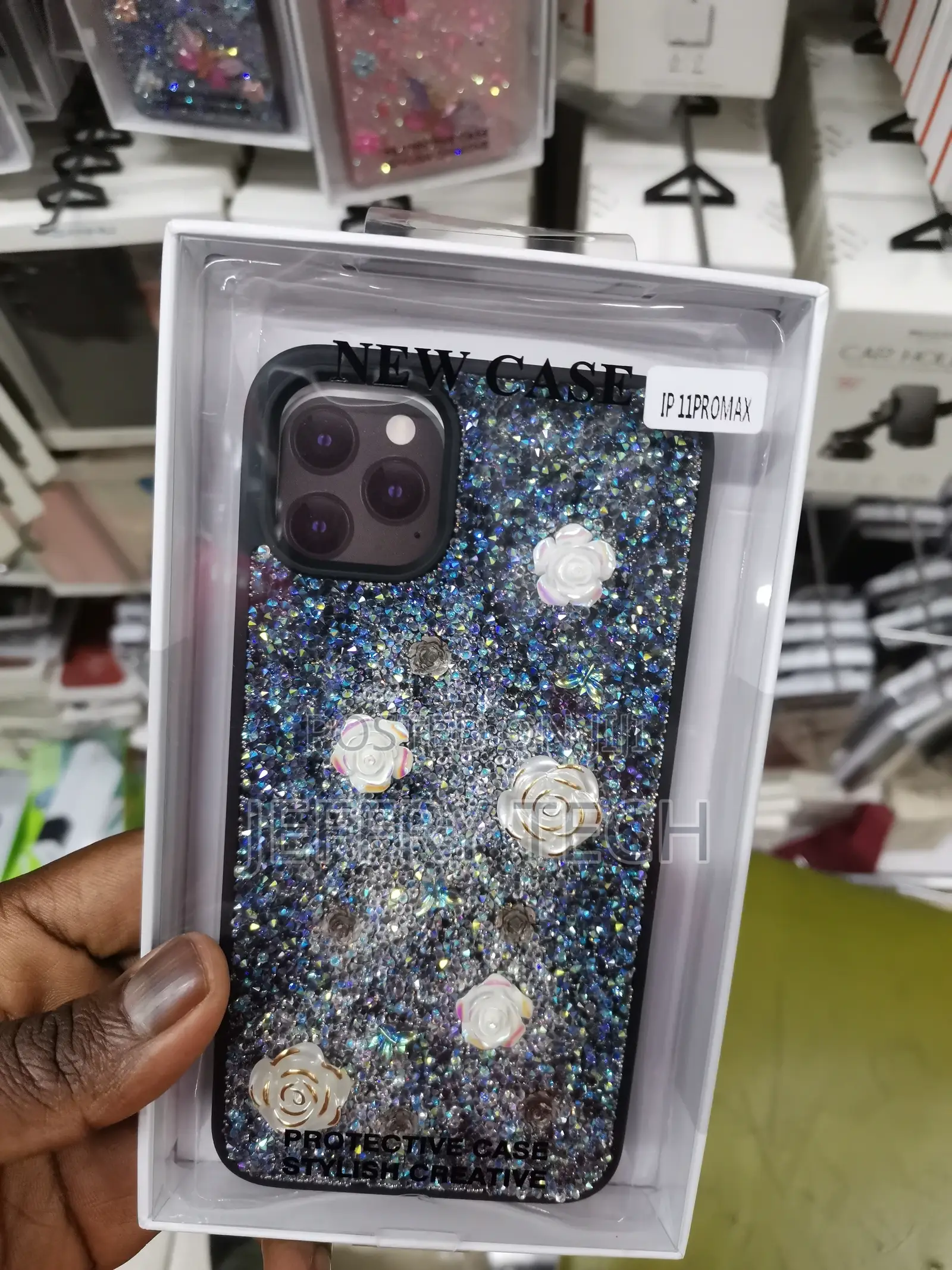 Compatible With iPhone 11 Pro Max Case, Bling Glitter L