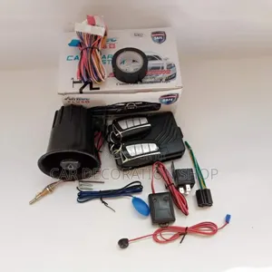 Afritech Car Alarm With Safety Antitheft Engine Cutoffo