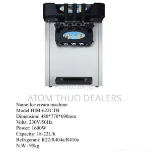 HIM-622CTB Premier Ice Cream Machine