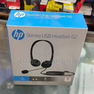 Hp Stereo Usb Headset Black"Hp Usb Headset