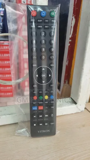 Super Quality Vitron Smart Tv Replacement Remote.( New)