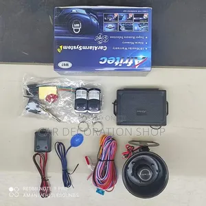 Afritech Car Security Alarm Antitheft Protection