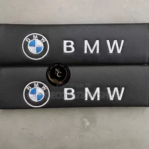BMW 2pc Car Seat Belt Cover Pads