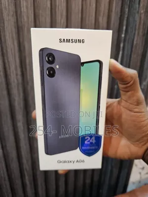 New Samsung Galaxy A06 64 GB Black
