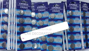 Lithium Coin Cell Battery CR2025 3v