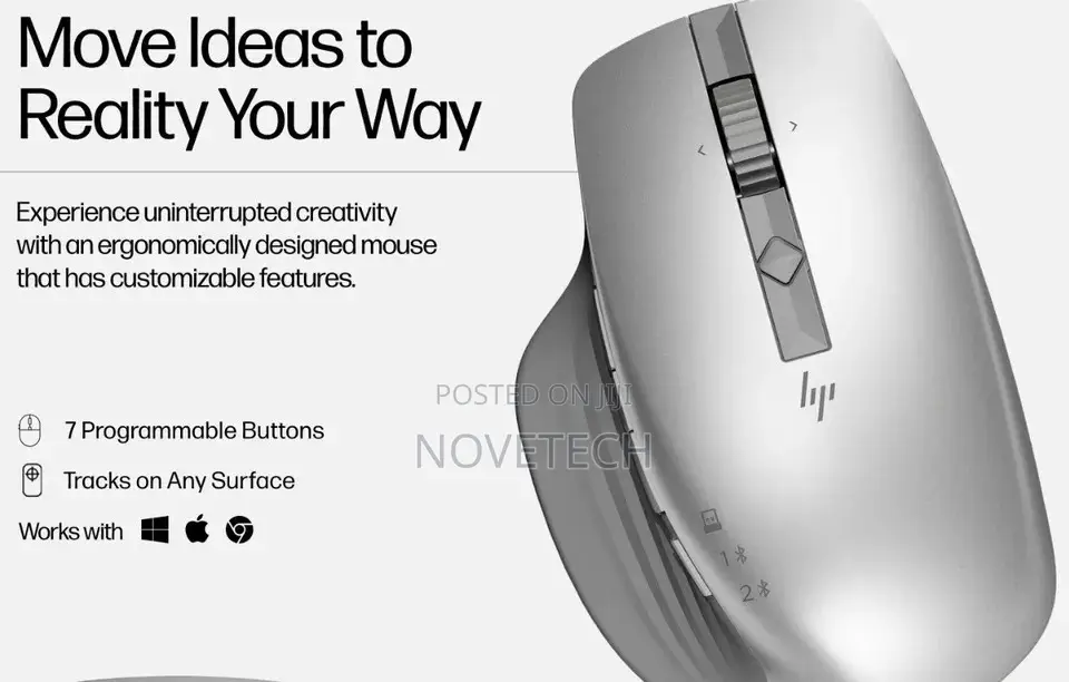 HP 930 Creator Wireless Mouse - Silver