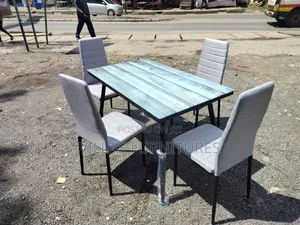 Glass Top Dining Table